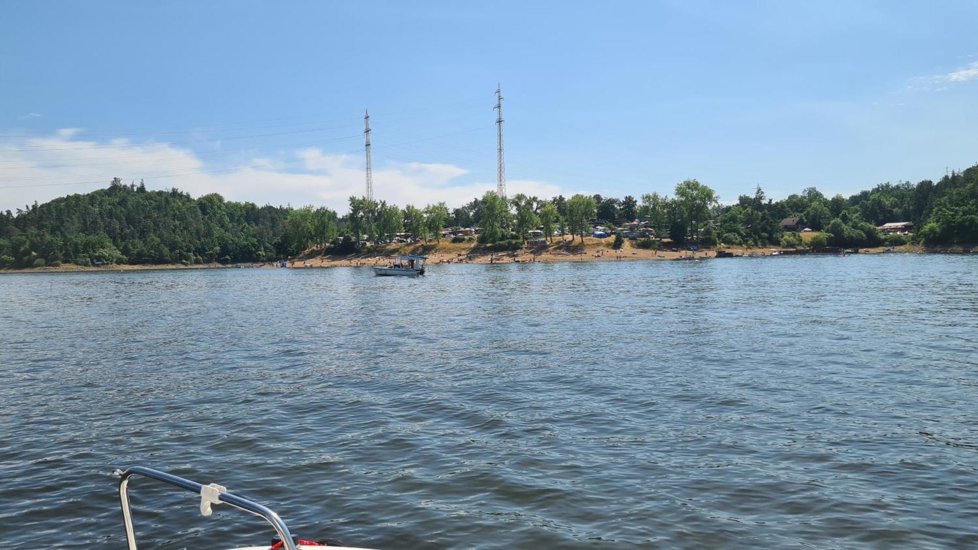 Orlická přehrada Chata Malá Kožlí u Orlíka Esterno foto